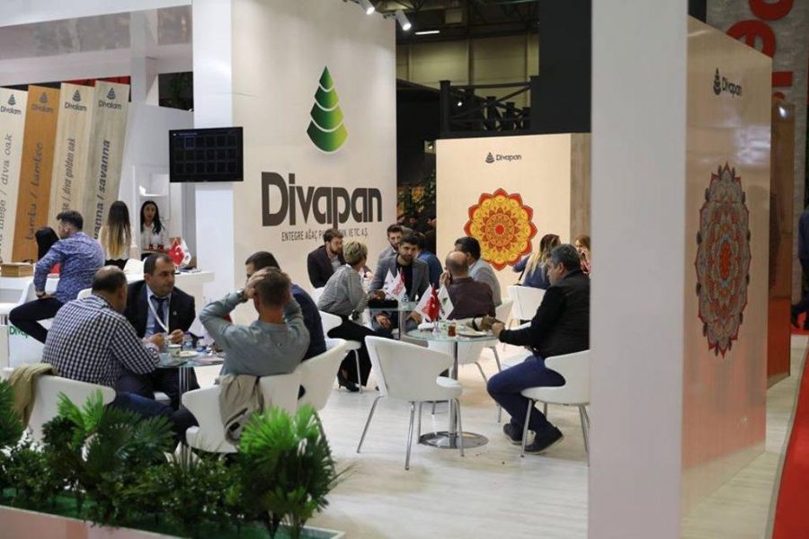 DİVAPAN stand with great interest