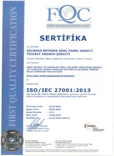 ISO 27001 Bilgi Güvenliği